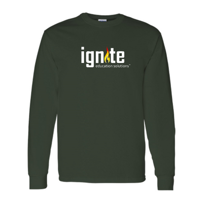 Ignite - Gildan Unisex Heavy Cotton Long Sleeve T-Shirt v2