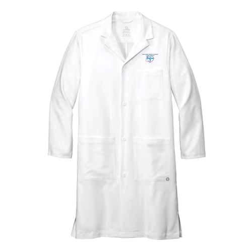 Elizondo MD - WonderWink Men's Long Lab Coat Embroidery