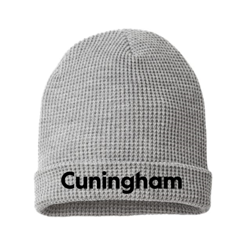 Cuningham Richardson - 146R Waffle Beanie - Grey