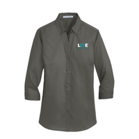 LiveHydrationSpa - Port Authority - Ladies Three-Quarter Sleeve Shirt