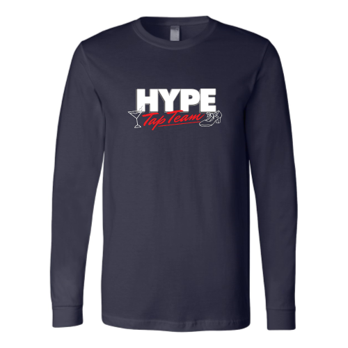 Hype Tap Team - BELLA+CANVAS Unisex Jersey Long Sleeve Tee - v1