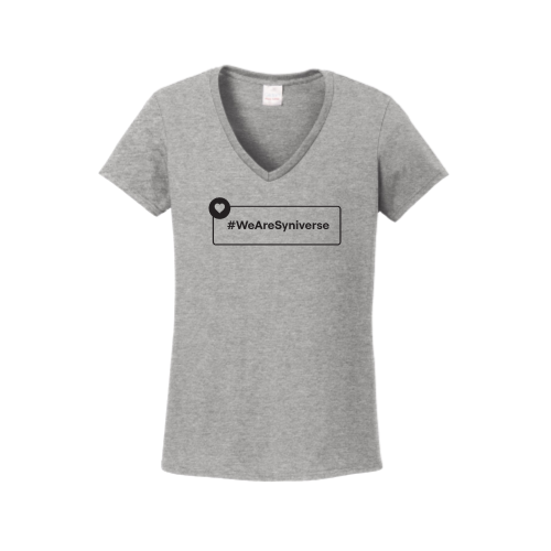 Syniverse - Gildan Ladies Heavy Cotton 100% Cotton V-neck T-Shirt v3