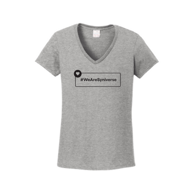 Syniverse - Gildan Ladies Heavy Cotton 100% Cotton V-neck T-Shirt v3
