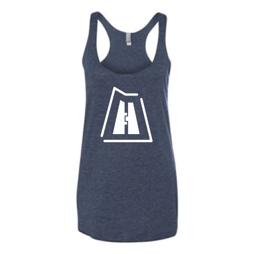 Hinge Fitness - Next Level Women's Triblend Racerback Tank v1