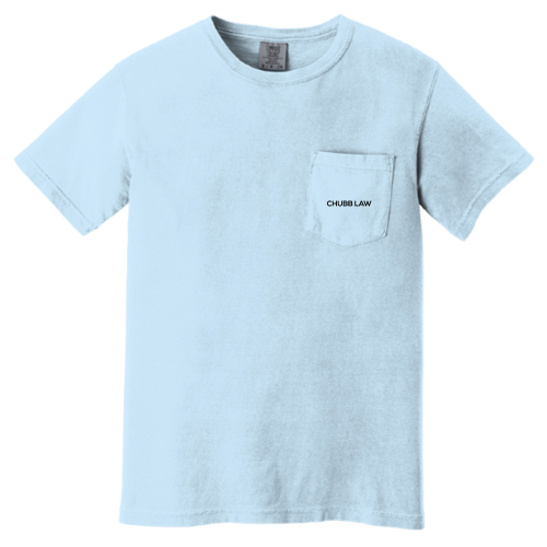 ChubbLaw - Comfort Colors Garment-Dyed Heavyweight Pocket T-Shirt