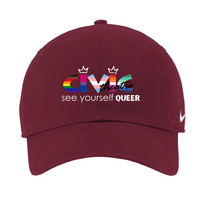 CivicTheatreMerch - Nike Heritage Cotton Twill Cap - v4