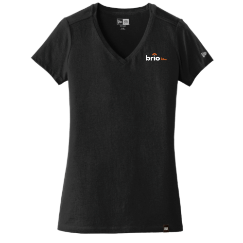 BrioTinyHomes - Era Ladies Heritage Blend V-Neck Tee