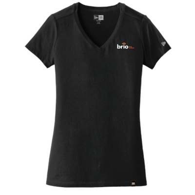 BrioTinyHomes - Era Ladies Heritage Blend V-Neck Tee