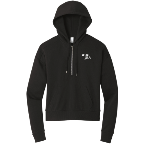 LLATherapy - District Women's Perfect Tri Fleece 1/2-Zip Pullover