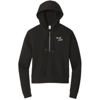 LLATherapy - District Women's Perfect Tri Fleece 1/2-Zip Pullover