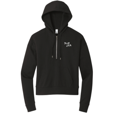 LLATherapy - District Women's Perfect Tri Fleece 1/2-Zip Pullover