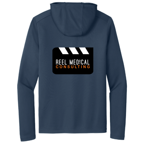 Reel Medical Consulting - Sport-Tek Posi-UV Pro Long Sleeve Hoodie v1