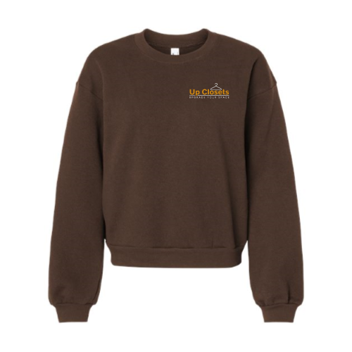 UpClosets - ReFlex Women's Fleece Crewneck Sweatshirt