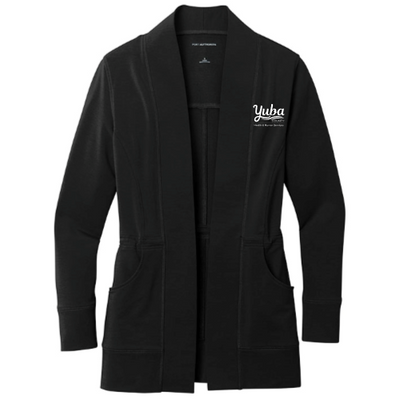 YubaCounty - Embroidered - Port Authority Ladies Microterry Cardigan