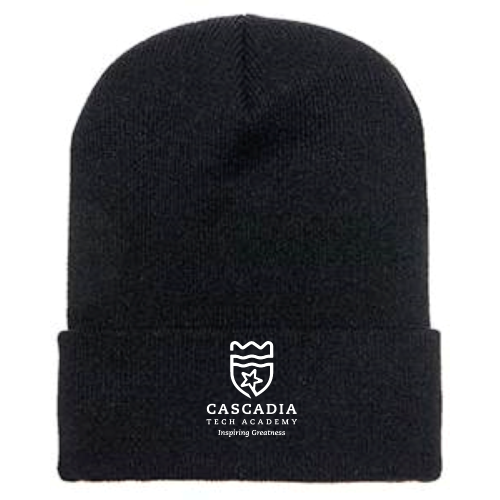 CascadiaTechAcademy Cuffed Knit Beanie Yupoong