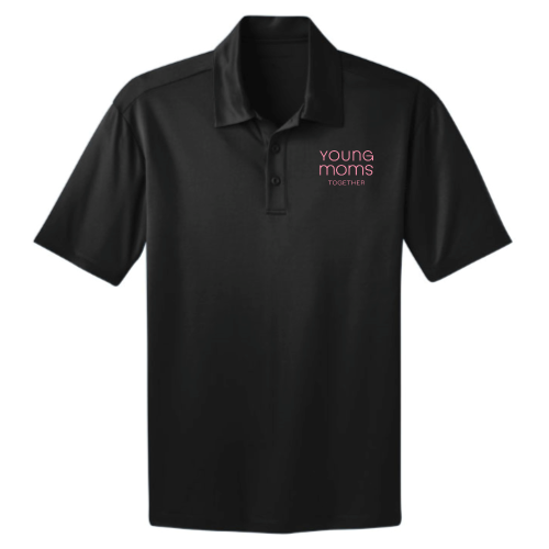 Young Moms Together - Port Authority Silk Touch Performance Polo - v1