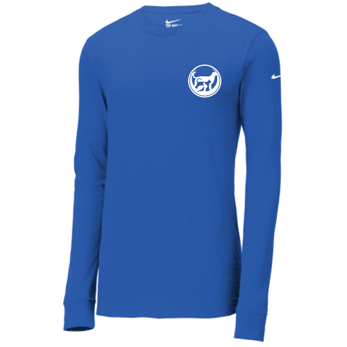 ProgressiveAnimal - Nike Dri-FIT Cotton/Poly Long Sleeve Tee