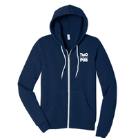 TwoStonesPubStore - BellaCanvas - Sponge Fleece Zip Hoodie