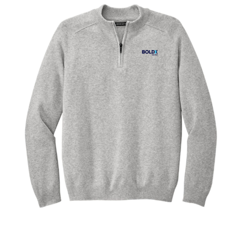 BoldXTalent - MercerMettle - Men's Quarter-Zip Sweater