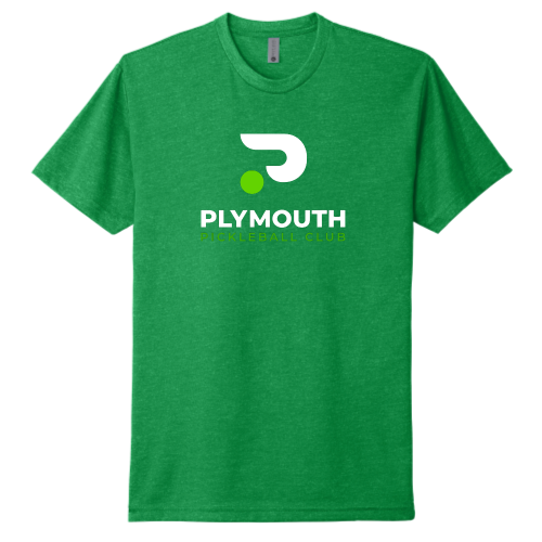 Plymouth Pickleball Club - Unisex Next Level  CVC T-Shirt