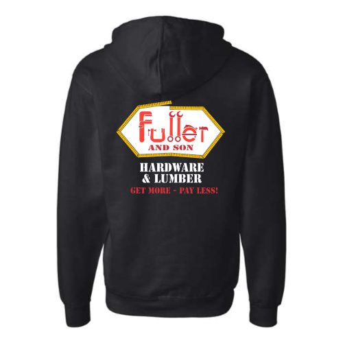 FullerandSon - Midweight Full-Zip Hooded Sweatshirt