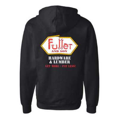 FullerandSon - Midweight Full-Zip Hooded Sweatshirt
