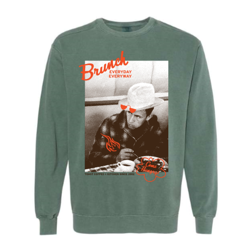 ToastCoffeeHouse - PigmentDyed Crewneck Sweatshirt - v1