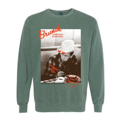 ToastCoffeeHouse - PigmentDyed Crewneck Sweatshirt - v1