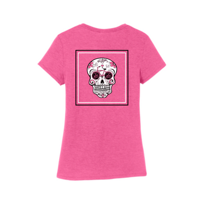 ZiaTaqueria - District Made Ladies Perfect Tri Crew Tee