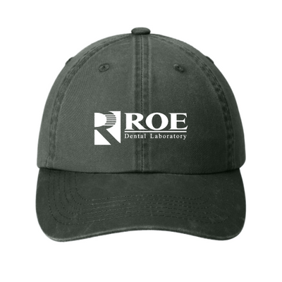 Roe Dental Lab - Port Authority Garment Washed Cap v1