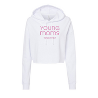 Young Moms Together - Independent Trading Women's Crop Hoodie