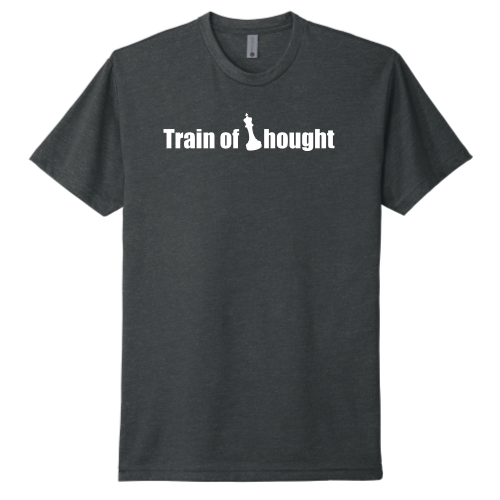 Train of Thought - Unisex Next Level CVC T-Shirt