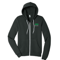 AOI - Unisex Sponge Fleece Full-Zip Hooded Sweatshirt