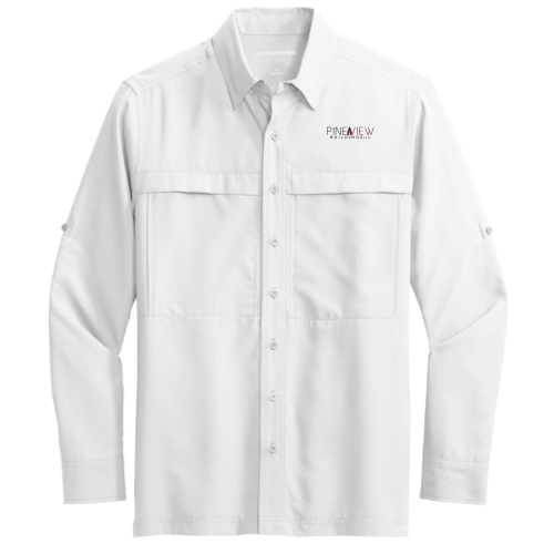 Pineview - Port Authority Long Sleeve UV Daybreak Shirt - v1