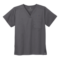 CedarValley - WonderWink Unisex WorkFlex Chest Pocket V-Neck Top v1