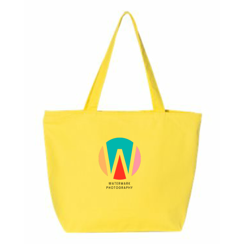 Watermark Photography - 24.5L Canvas Zippered Tote