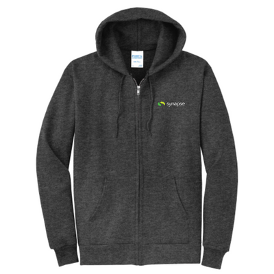 Synapse -Port & Company Classic Full-Zip Hooded Sweatshirt