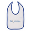 UniversalRetirement - Rabbit Skins - Infant Contrast Trim Premium Jersey Bib