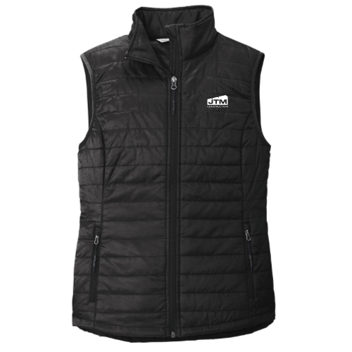 JTMConstruction - Port Authority - Ladies Packable Puffy Vest
