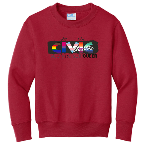 CivicTheatreMerch - Port & Company Youth Crewneck Sweatshirt
