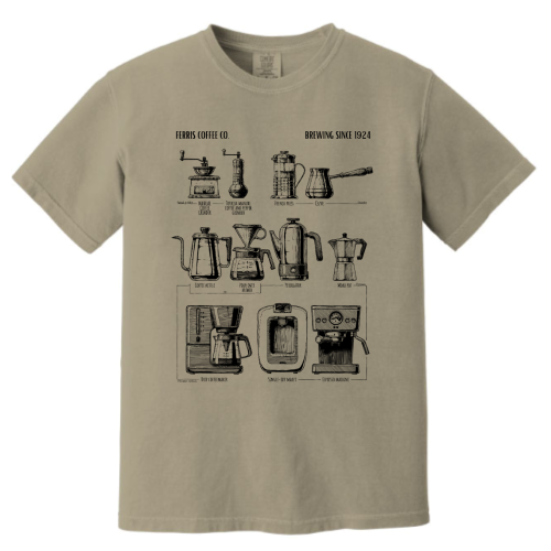 FerrisCoffee - Comfort Colors - Brewer History