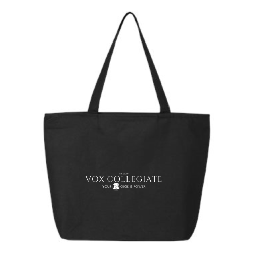 VOXCOLLEGIATE - 24.5L Canvas Zippered Tote