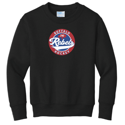 BuffaloRegals - Port & Company Youth Crewneck Sweatshirt