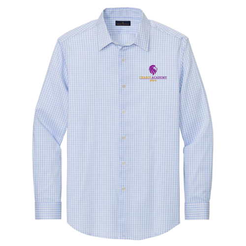 Charis Academy - Brooks Brothers Men's Tech Stretch Pattern Shirt - v2