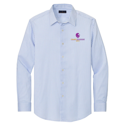 Charis Academy - Brooks Brothers Men's Tech Stretch Pattern Shirt - v2