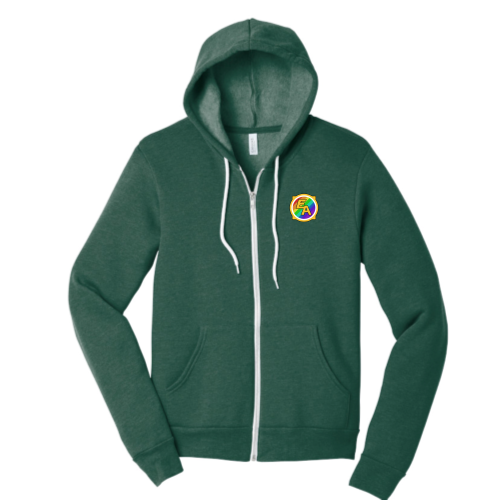 EqualityAzerothGaming - Unisex Sponge Fleece Full-Zip Hooded Sweatshirt