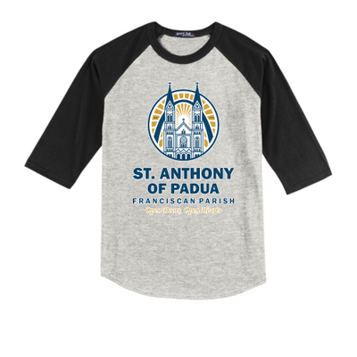 St. Anthony of Padua - Sport-Tek Youth Colorblock Raglan Jersey