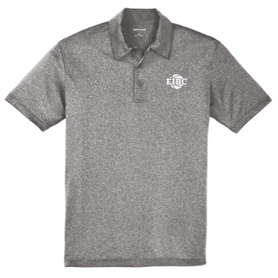 EIBC Adult Heather Performance Polo