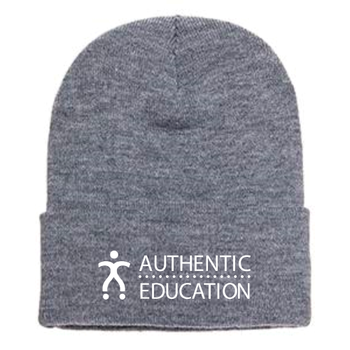 Authentic Education - Cuffed Knit Beanie