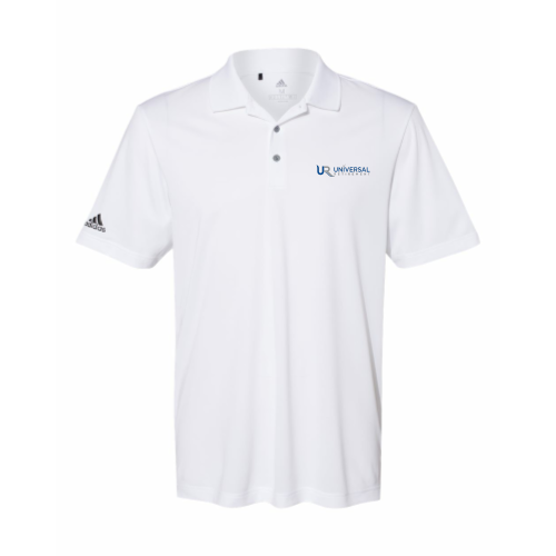 UniversalRetirement - Adidas - Performance Polo White